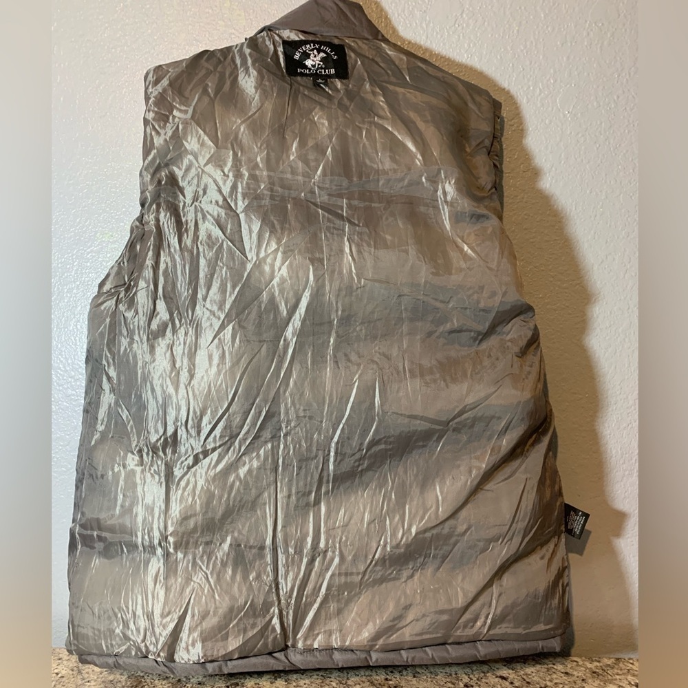 Beverly Hills Polo Club Men's High Collar Puffer Vest sz Large - Picture 10 of 12